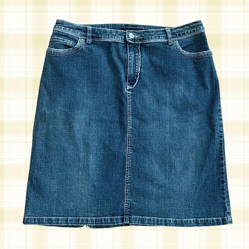 Classic Denim Skirt